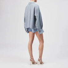 Oshia Blouse 130079 pale blue Drykorn