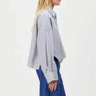 Oshia Blouse 144157 blue stripes
