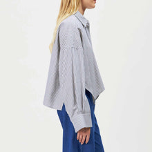 Oshia Blouse 144157 blue stripes