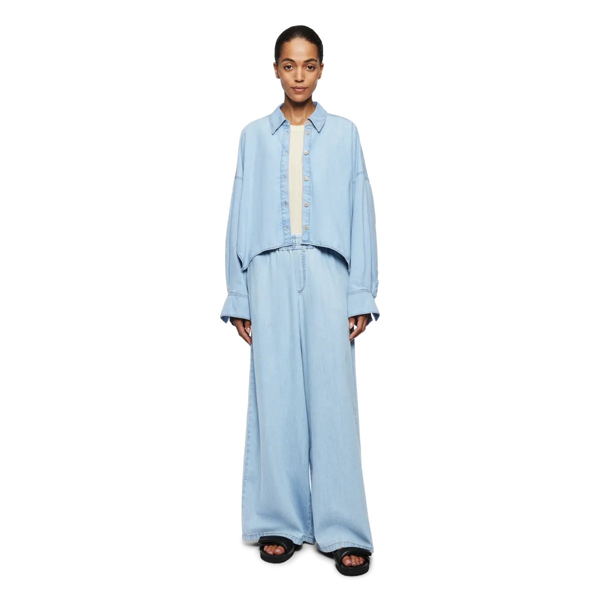 Oshia Blouse 260226 light blue Drykorn