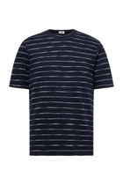 Raphael T-Shirt 524061 navy/white stripes Drykorn