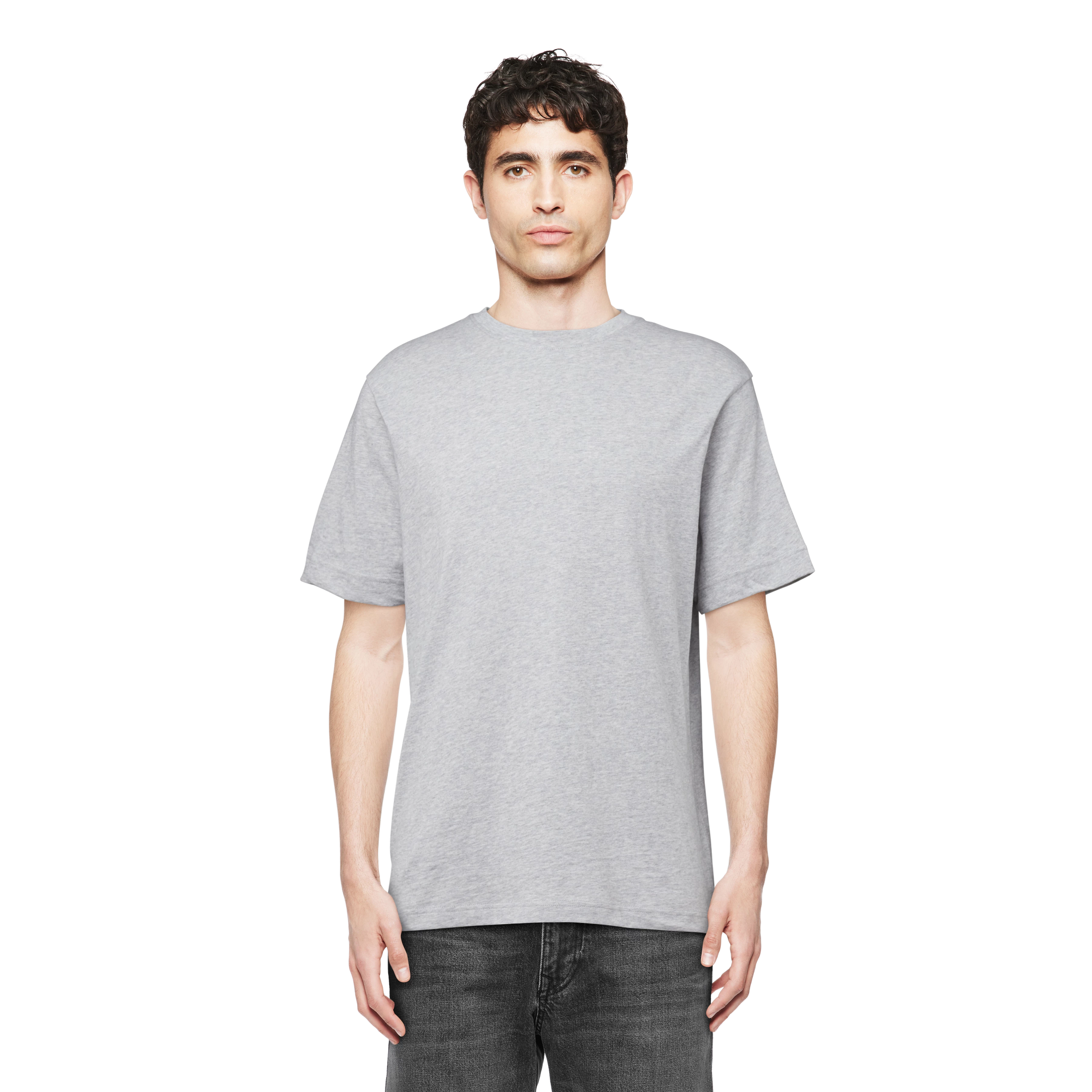 Raphael T-Shirt light grey melange