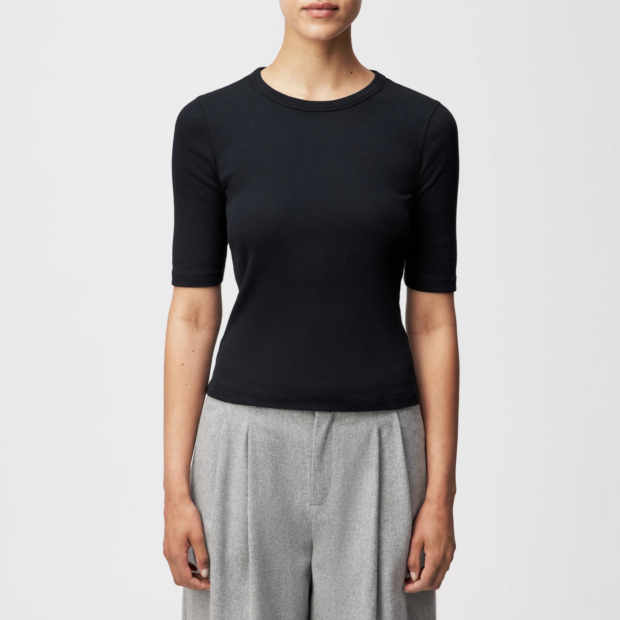 Selay T-Shirt black Drykorn