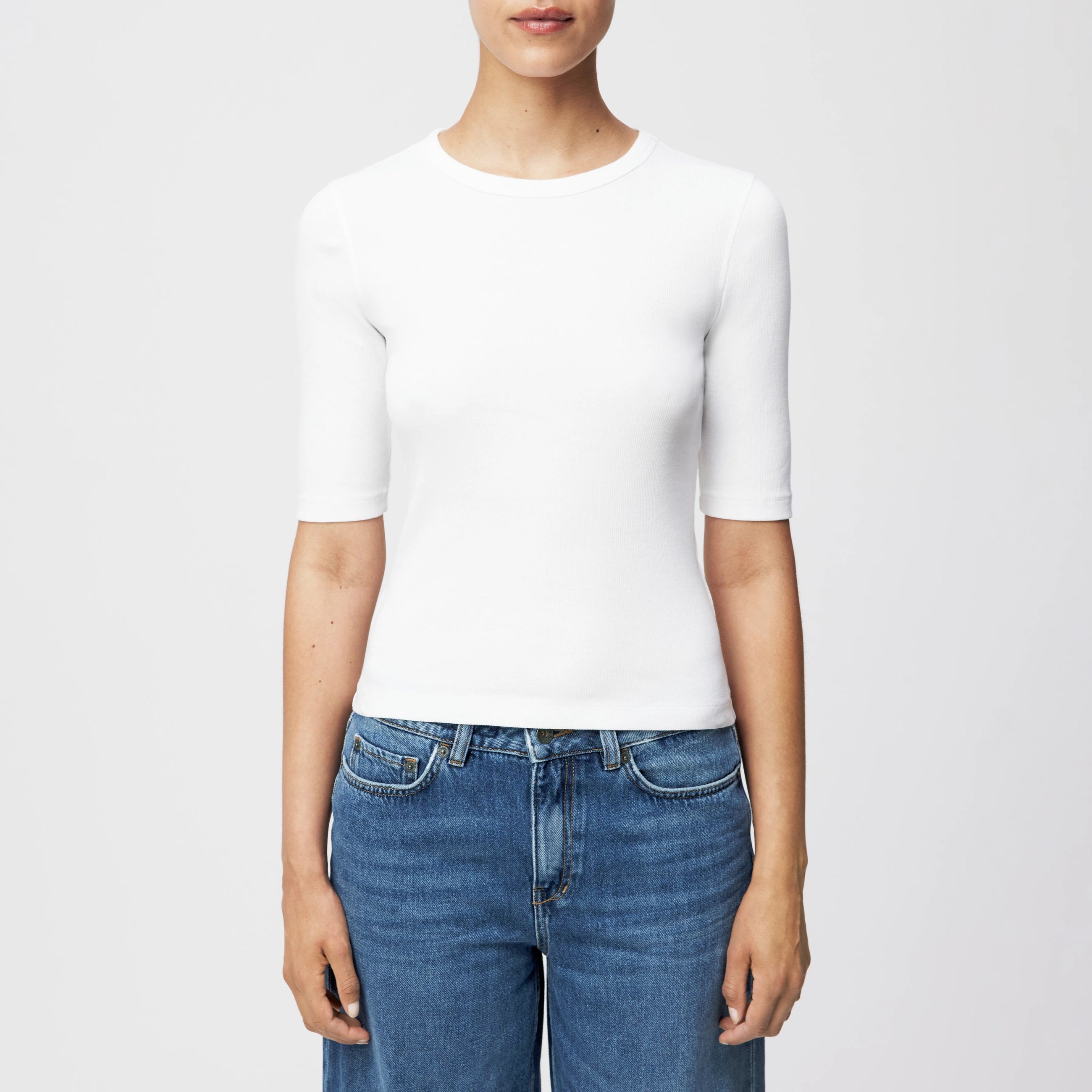 Selay T-Shirt white Drykorn