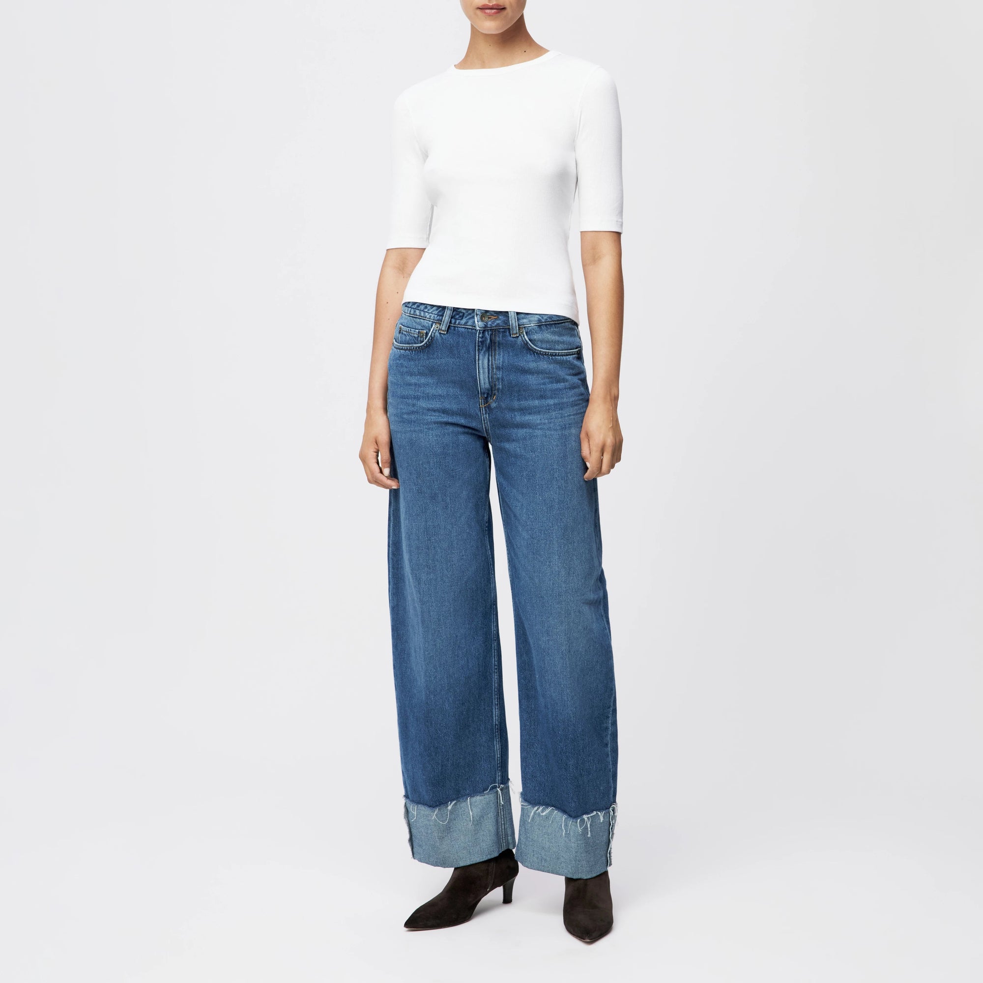 Selay T-Shirt white Drykorn