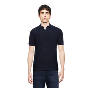 Triton S/S Polo 420197 dark navy Drykorn
