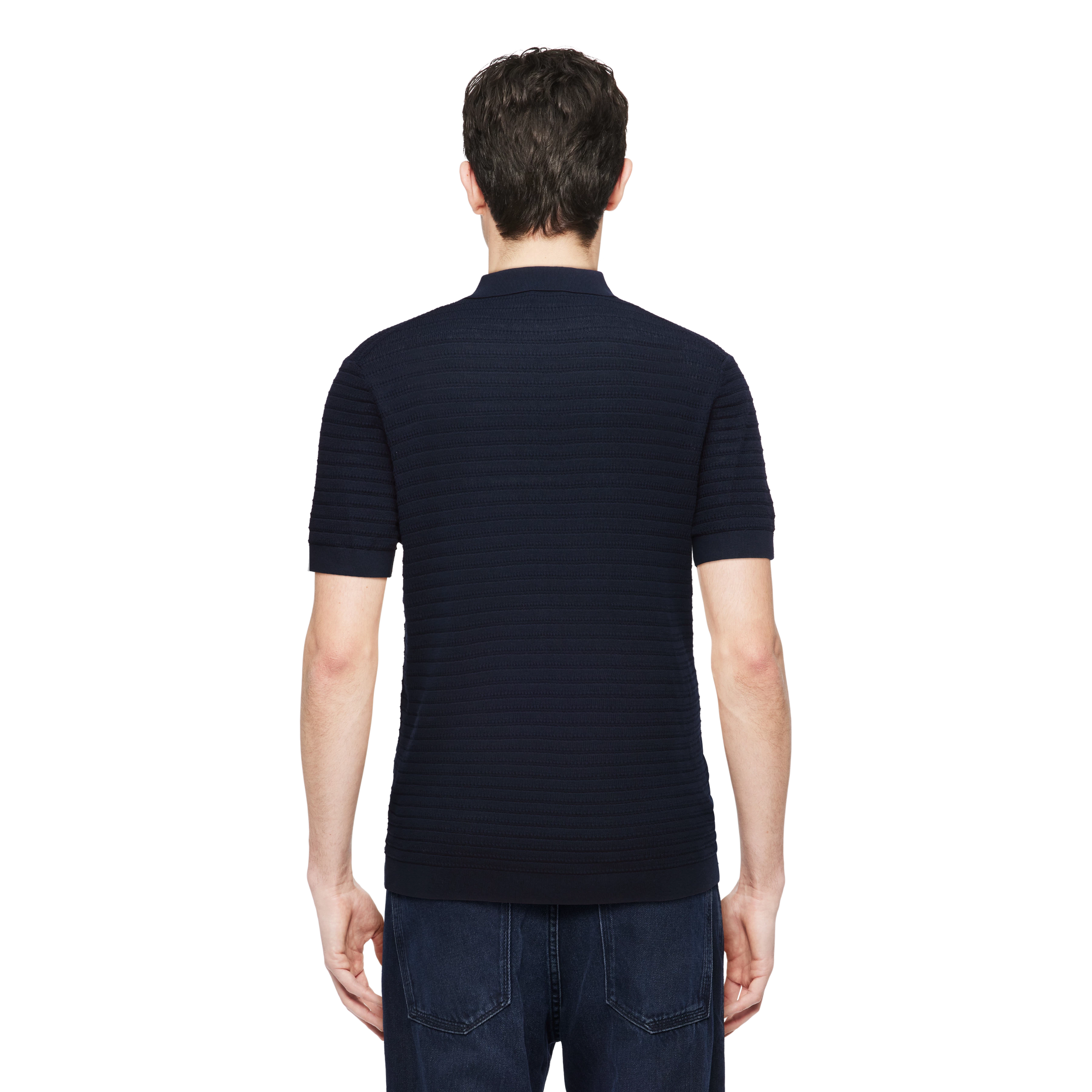 Triton S/S Polo 420197 dark navy Drykorn