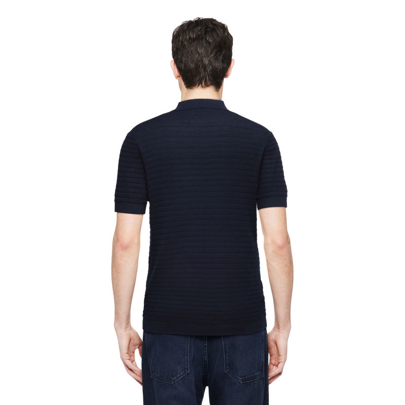 Triton S/S Polo 420197 dark navy Drykorn