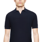 Triton S/S Polo 420197 dark navy Drykorn