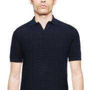Triton S/S Polo 420197 dark navy Drykorn