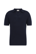 Triton S/S Polo 420197 dark navy Drykorn