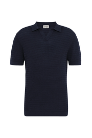 Triton S/S Polo 420197 dark navy Drykorn