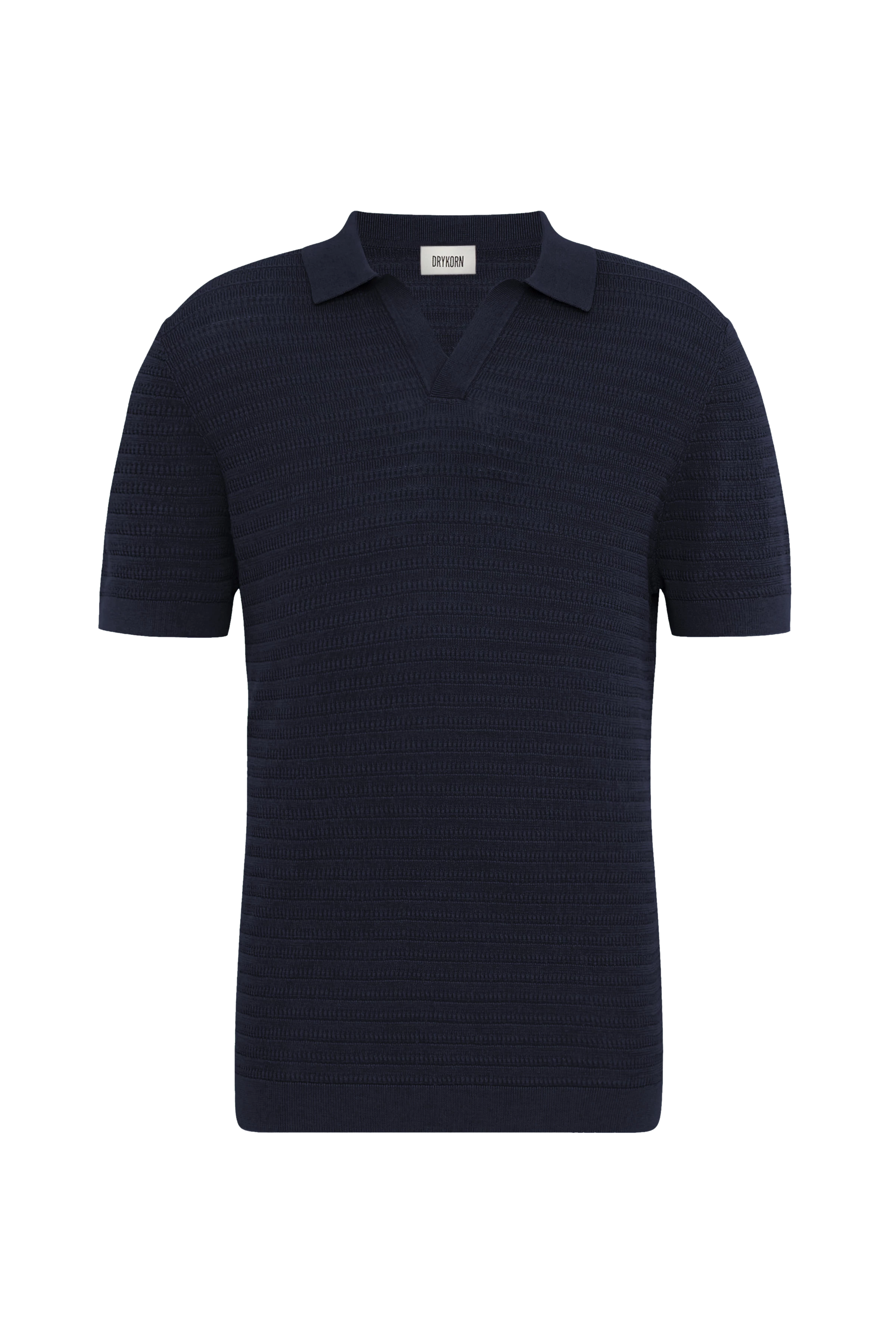 Triton S/S Polo 420197 dark navy Drykorn