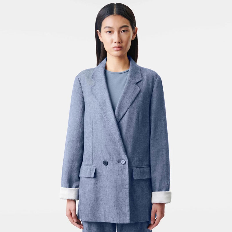 Tyneham Blazer 126068 chambray blue