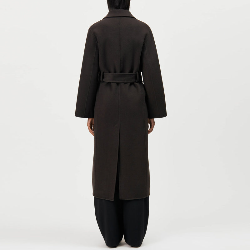 Upavon Coat 85345 chocolate brown