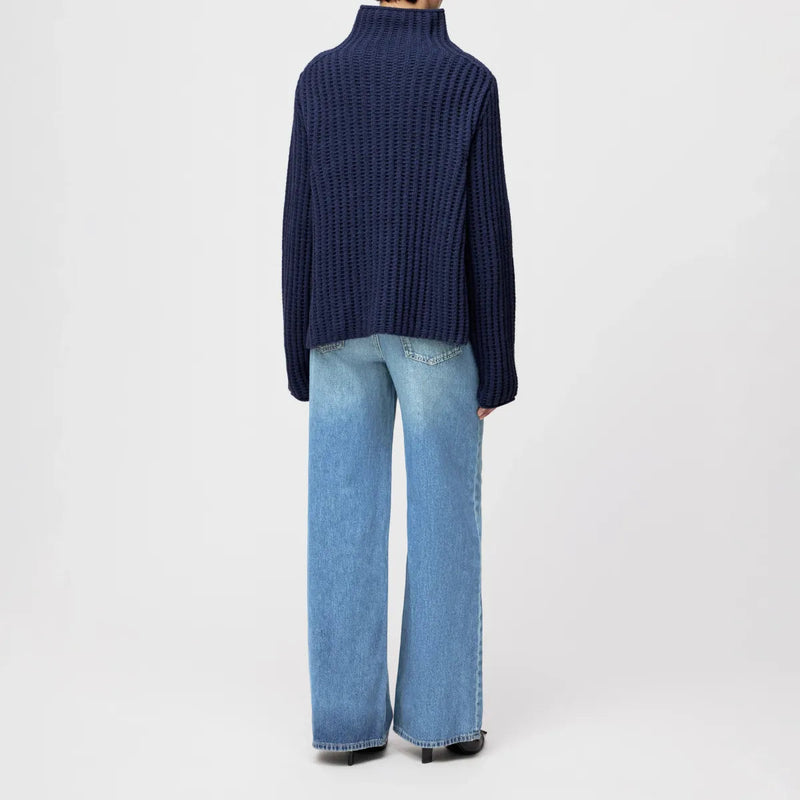Varisa Jumper 422001 black iris Drykorn