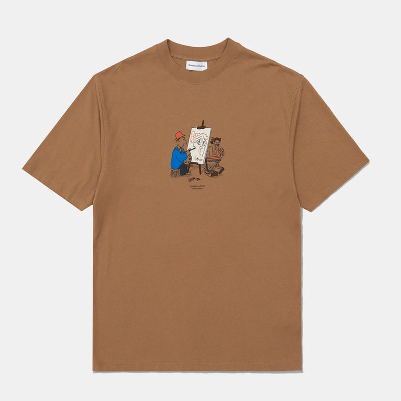 Avant Garde Tee plain brown Edmmond Studios