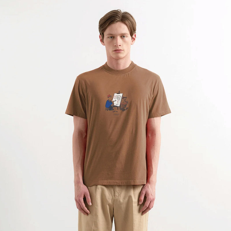 Avant Garde Tee plain brown Edmmond Studios