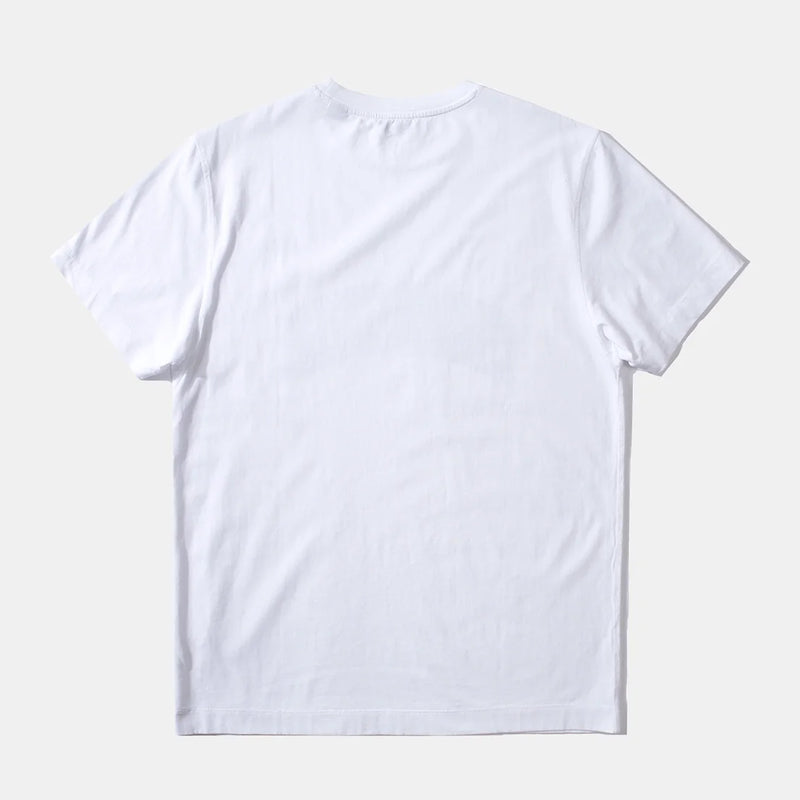 Basil Tee plain white