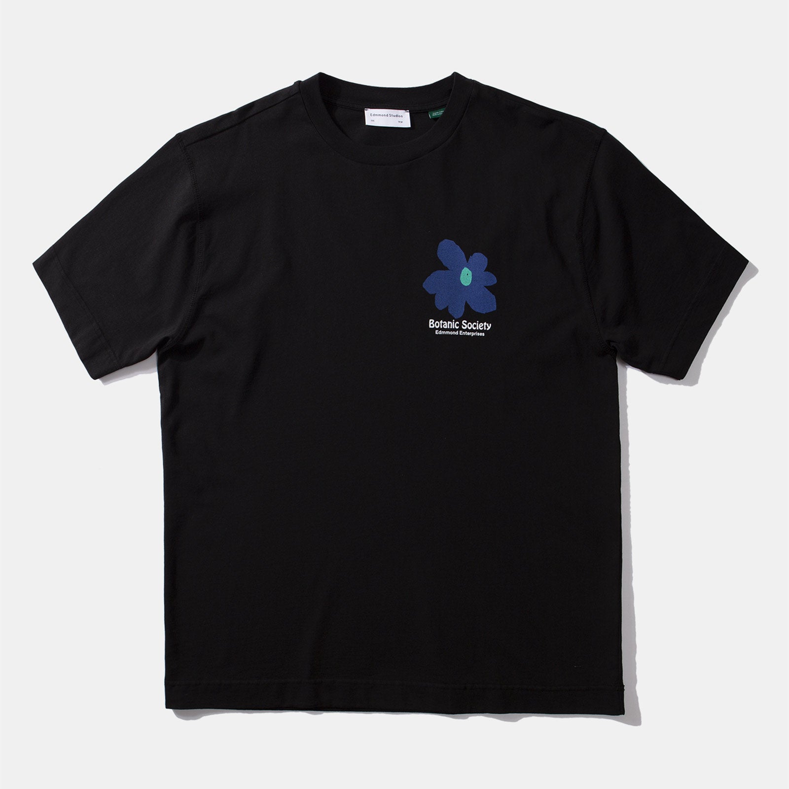 Botanic Society Tee plain black