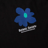 Botanic Society Tee plain black