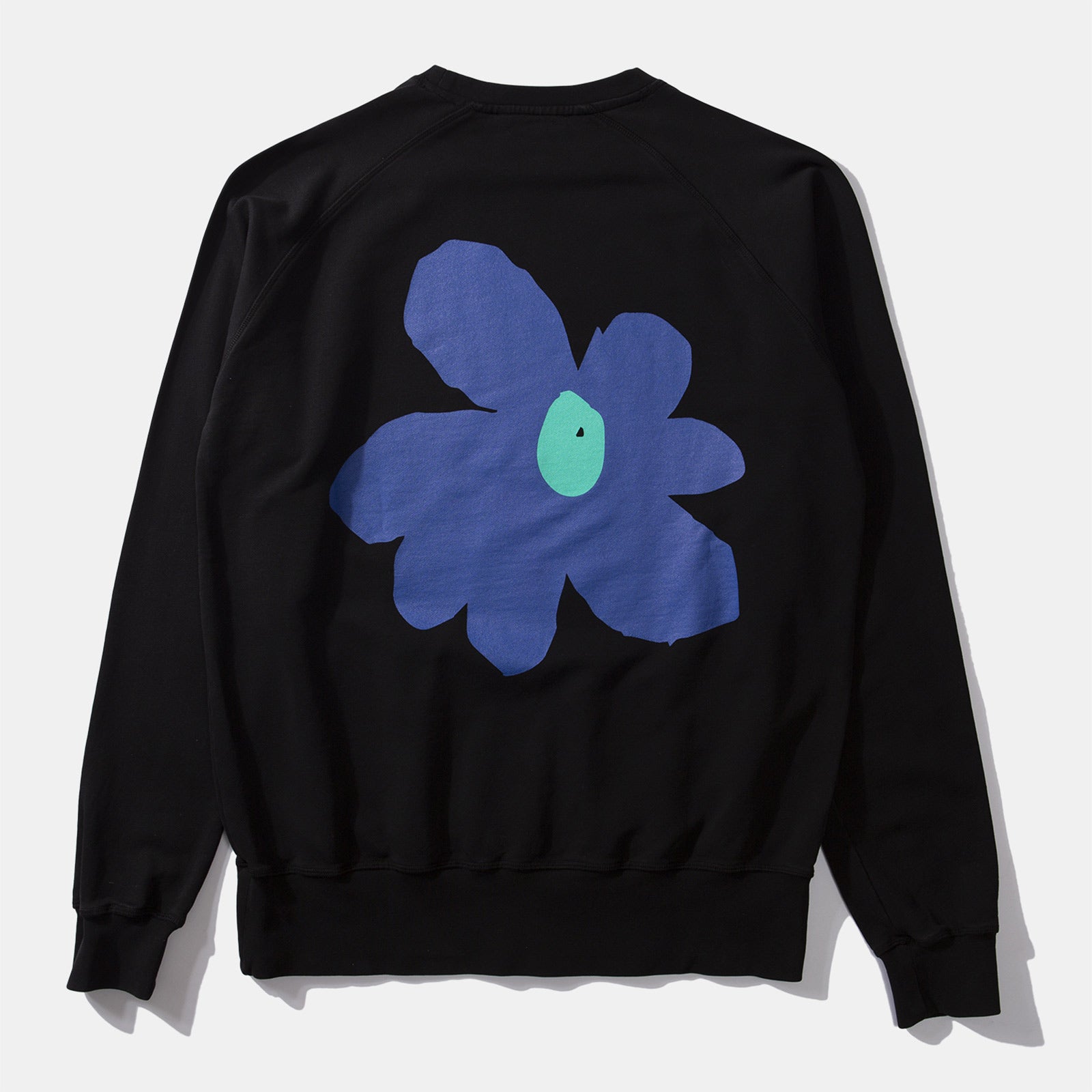 Botanic Sweatshirt plain black