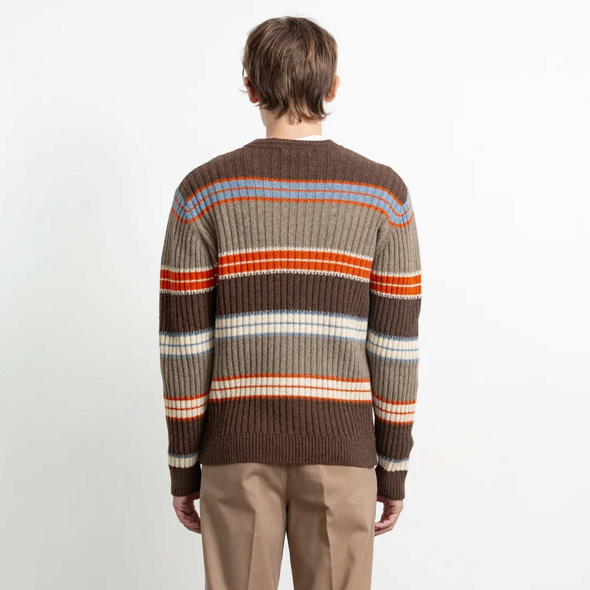 Carve Sweater plain orange