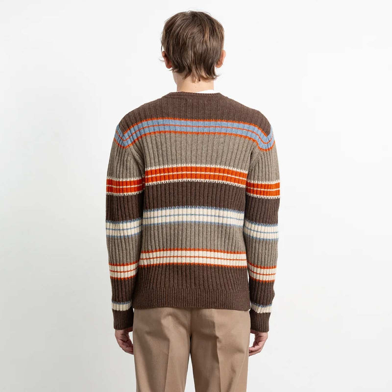 Carve Sweater plain orange
