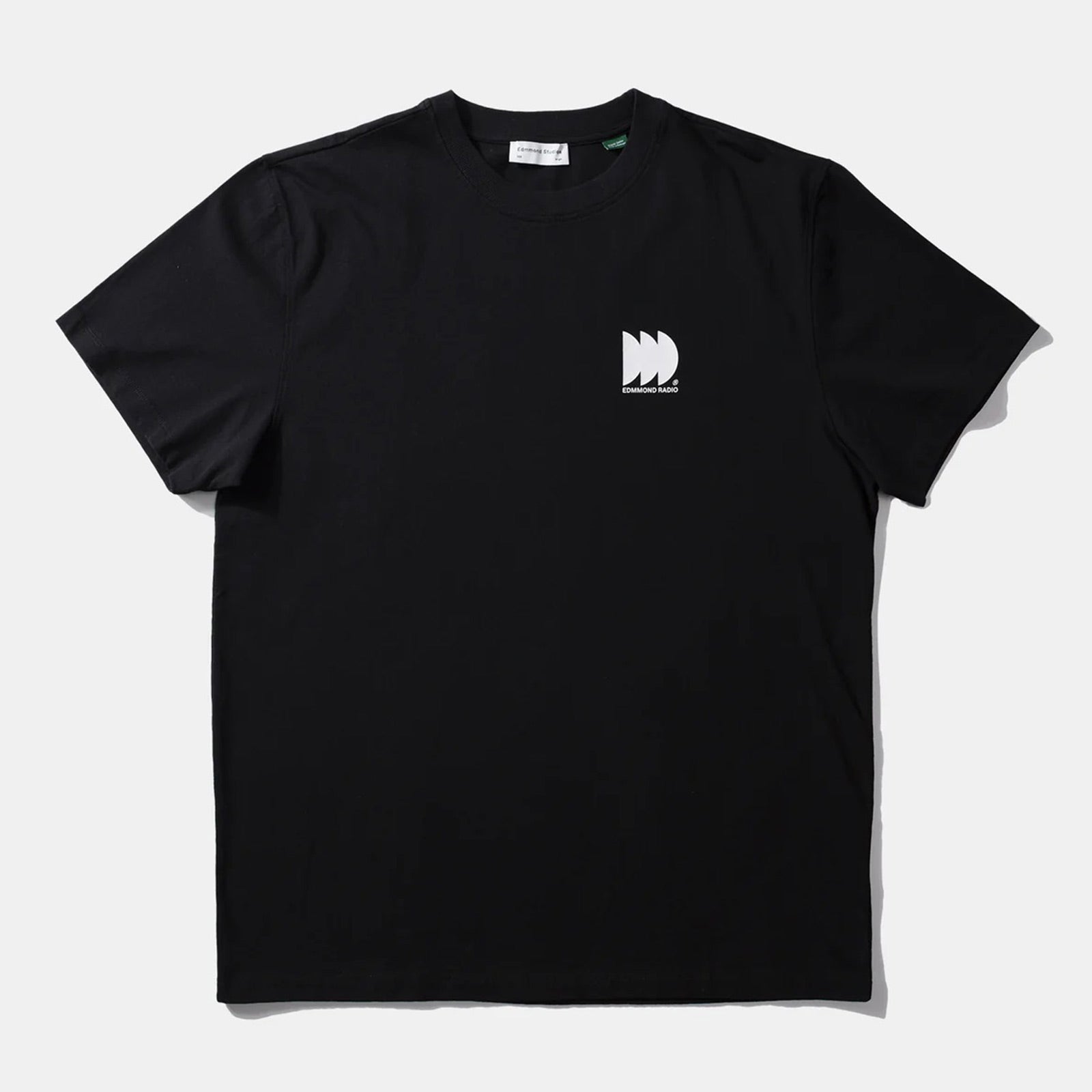 Club Radio Tee plain black