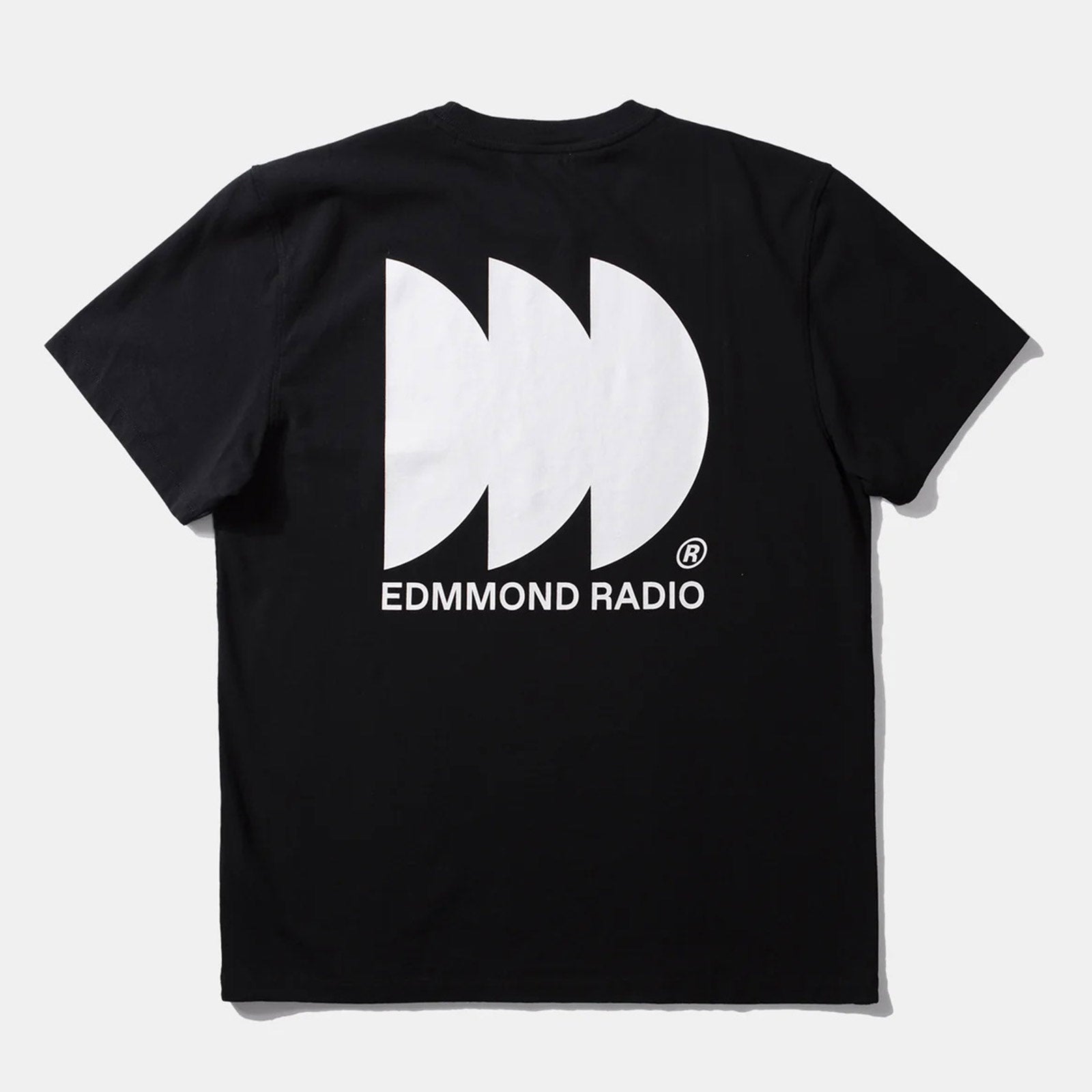 Club Radio Tee plain black