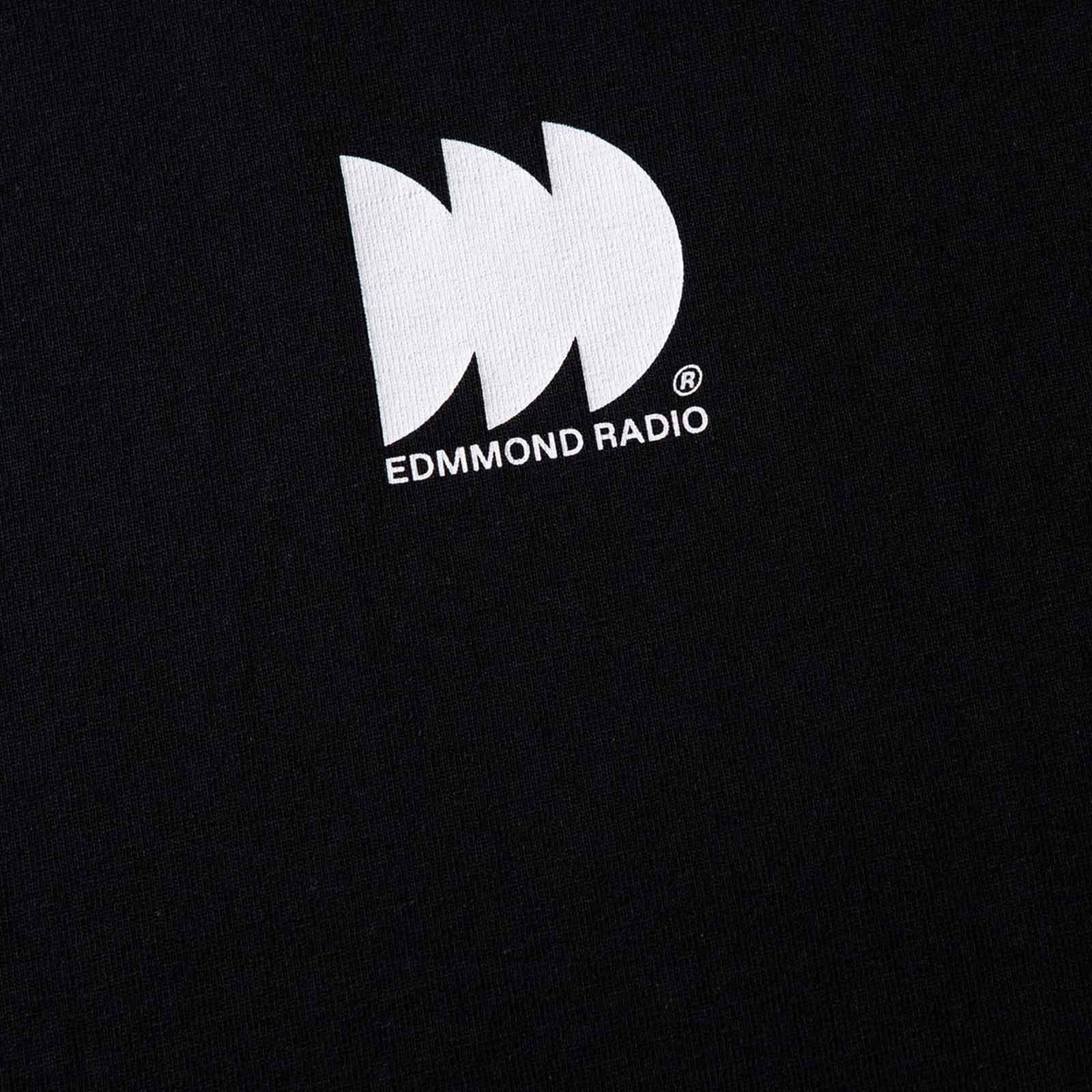 Club Radio Tee plain black