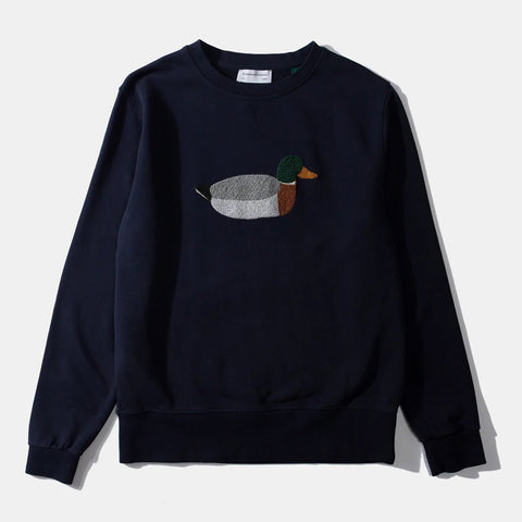 Duck Hunt Sweatshirt plain navy