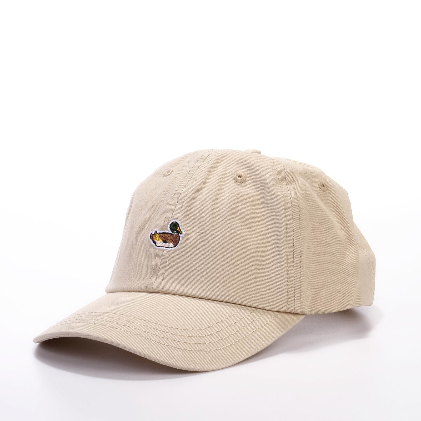 Duck Patch Cap plain beige