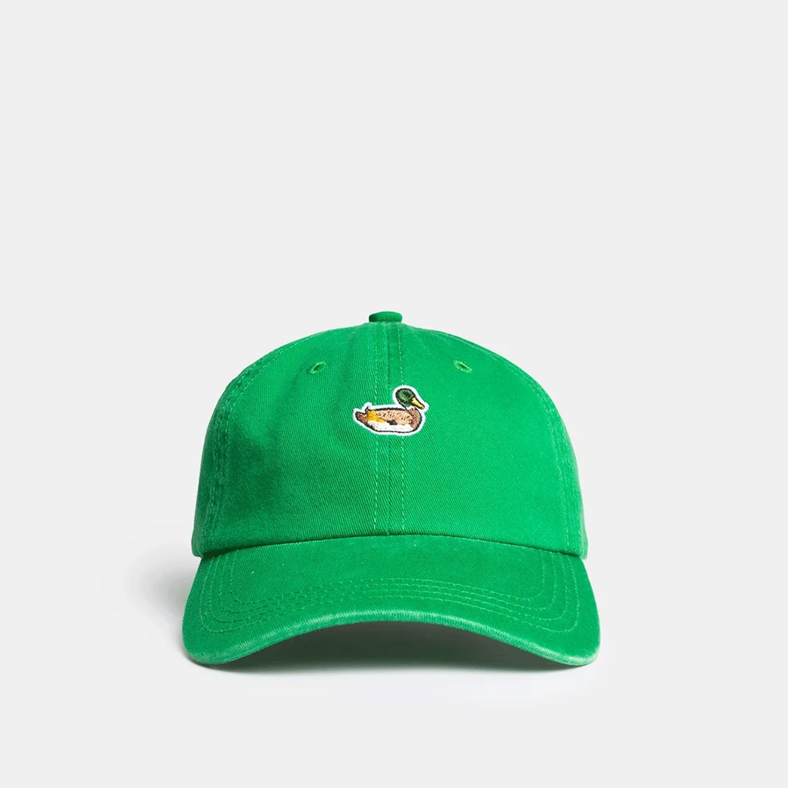 Duck Patch Cap plain green Edmmond Studios