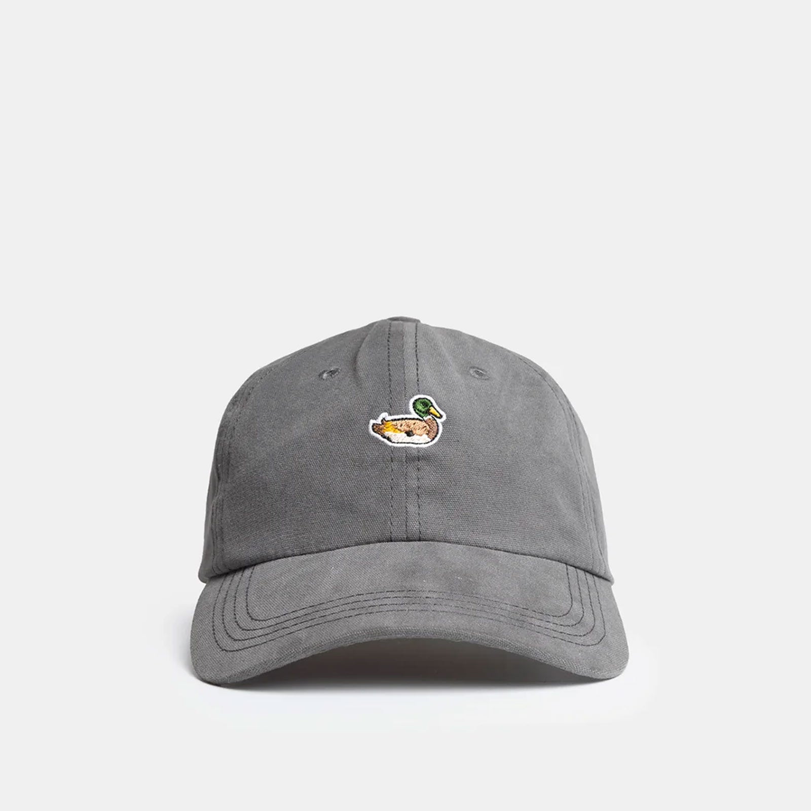 Duck Patch Cap plain grey Edmmond Studios