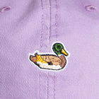 Duck Patch Cap plain light purple