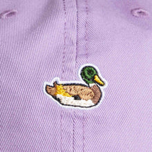 Duck Patch Cap plain light purple