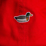 Duck Patch Cap red
