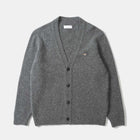 Duck Patch Cardigan plain grey Edmmond Studios