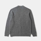 Duck Patch Cardigan plain grey Edmmond Studios