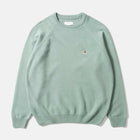 Duck Patch Jumper plain sage green Edmmond Studios
