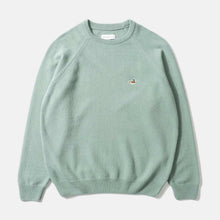 Duck Patch Jumper plain sage green Edmmond Studios