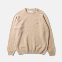 Duck Patch Sweat  jumper plain tan Edmmond Studios