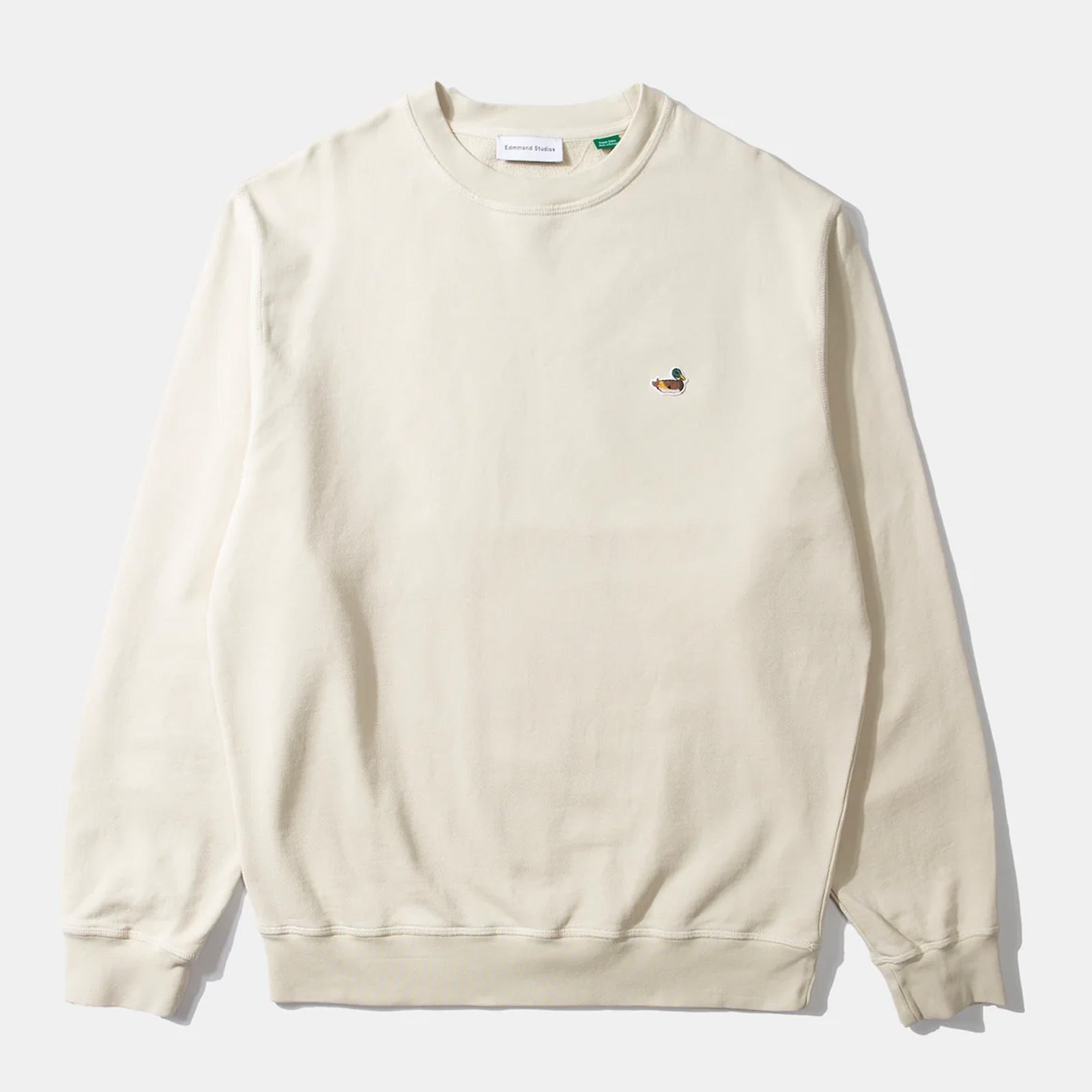 Duck Patch Sweatshirt plain beige