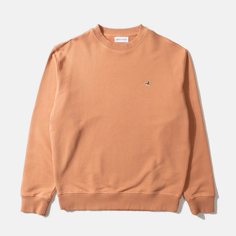 Duck Patch Sweatshirt plain copper