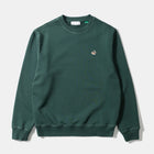 Duck Patch Sweatshirt plain dk green Edmmond Studios