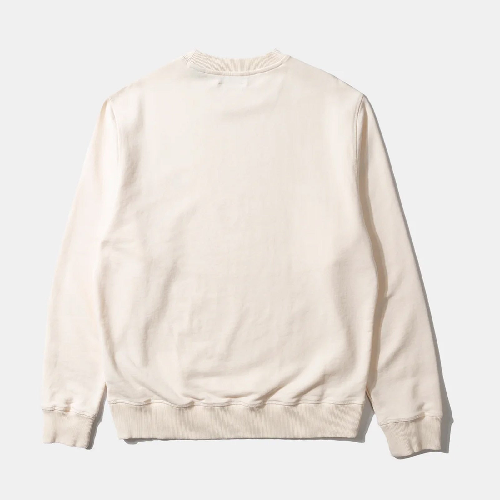 Duck Patch Sweatshirt plain off white Edmmond Studios