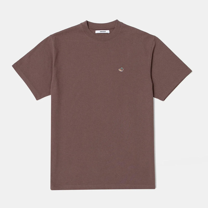 Duck Patch Tee plain chocolate