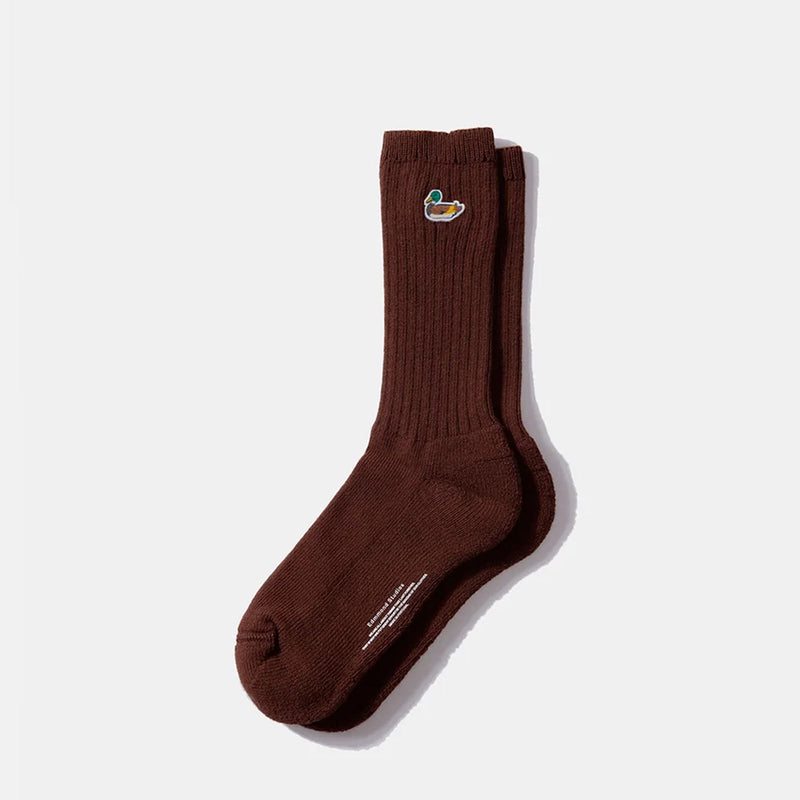 Duck Socks plain chocolate Edmmond Studios