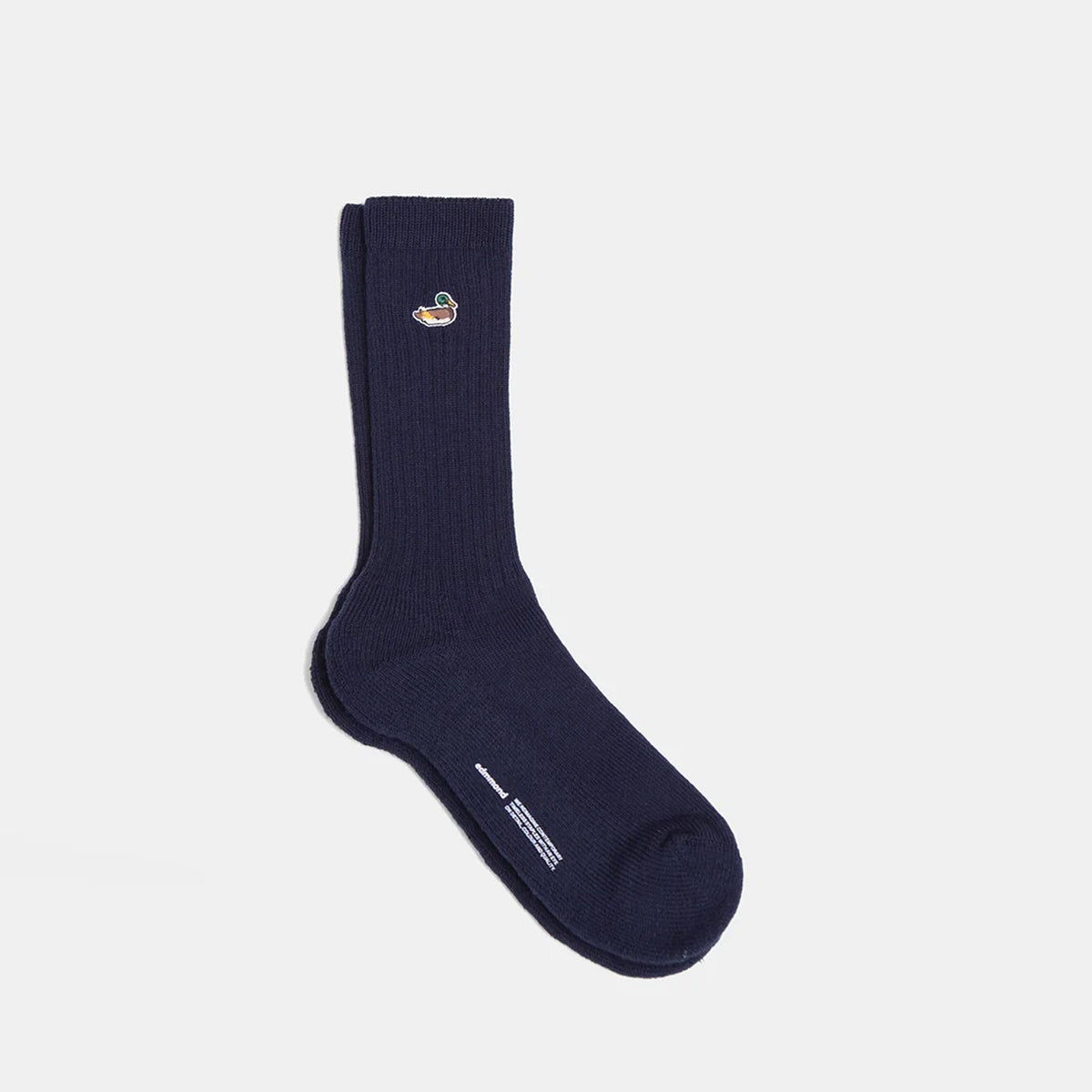 Duck Socks plain navy2